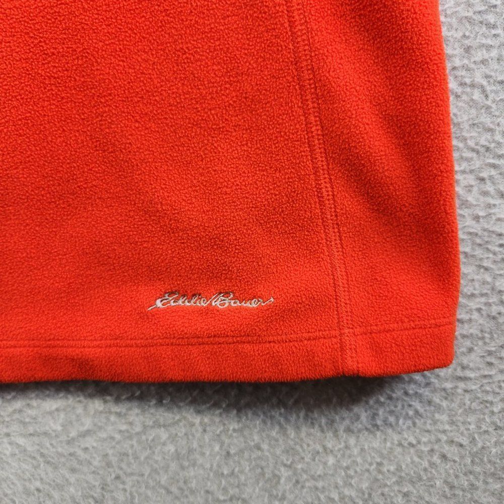 Eddie Bauer First Ascent Pullover Womens PL Red Fleece Hiking Climbing Gorpcore - Picture 7 of 14